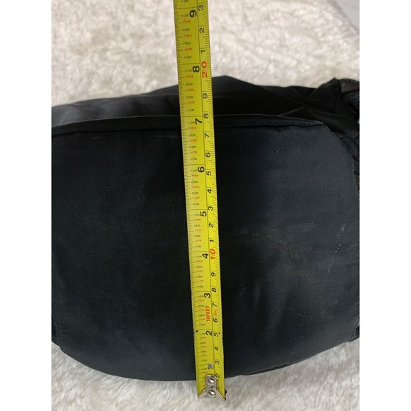 COBO INTERNATIONAL handbag satchel Logo Canvas silver Hardware black leather - Picture 13 of 16